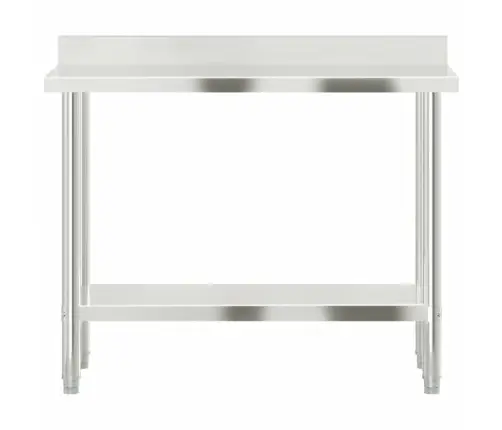 Virtuves Darba Galds, 110X55X93 Cm, Nerūsējošs Tērauds Vidaxl