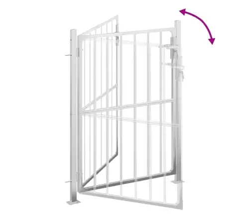 Aiavärav 100 X 145 Cm Roostevabast Terasest