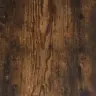 Kirjutuslaud, Suitsutatud Tamm, 100X45X76 cm Tehispuit/Teras