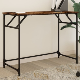 Rakstāmgalds, Koka, 100X45X76 Cm, Inženierijas Koks, Tērauds Vidaxl