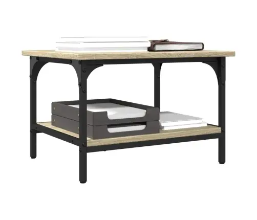 Printera Statīvs, 2 Līmeņi, Ozola Krāsa, 50X40X38 Cm, Koks Vidaxl