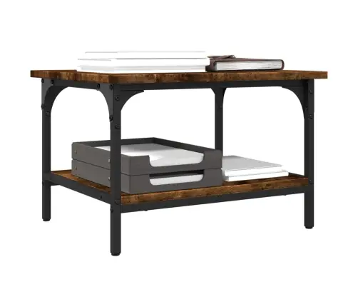 Printera Statīvs, 2 Līmeņi, Ozola Krāsa, 50X40X38 Cm, Koks Vidaxl