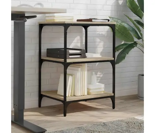 Printerialus, 3 Tasandit, Sonoma Tamm, 50X41X75 cm Tehispuit