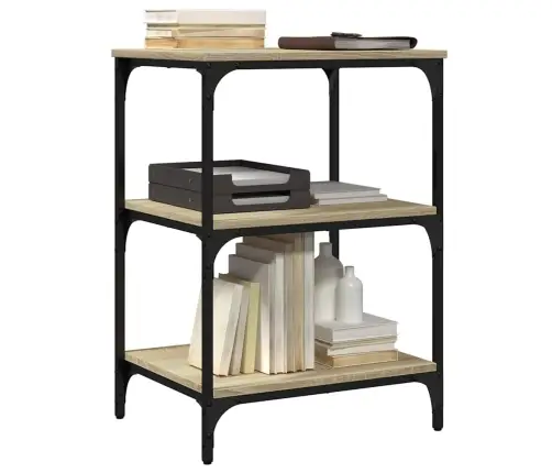 Printerialus, 3 Tasandit, Sonoma Tamm, 50X41X75 cm Tehispuit