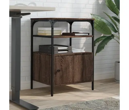 Printerialus, 3 Tasandit, Pruun Tamm, 50X40X76 cm Tehispuit