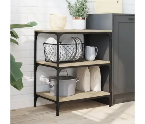 Köögikäru, Sonoma Tamm, 60 X 41 X 76 cm Tehispuit