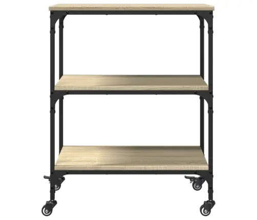 Köögikäru, Sonoma Tamm, 60 X 41 X 76 cm Tehispuit