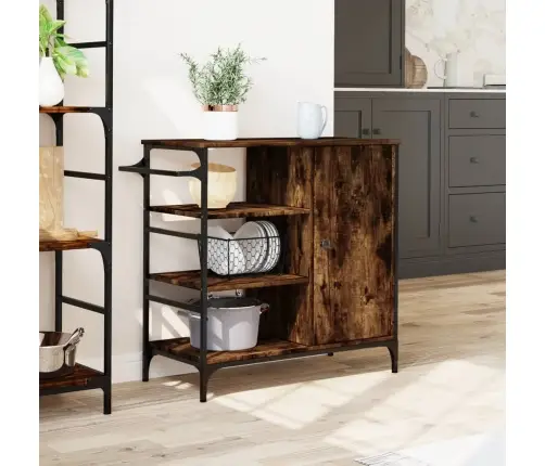 Virtuves Ratiņi, Ozola, 87,5X38,5X84,5 Cm, Inženierijas Koks Vidaxl