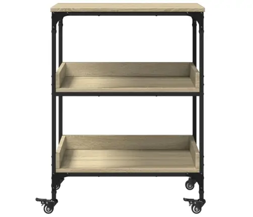 Köögikäru, Sonoma Tamm, 60 X 41 X 80,5 cm Tehispuit