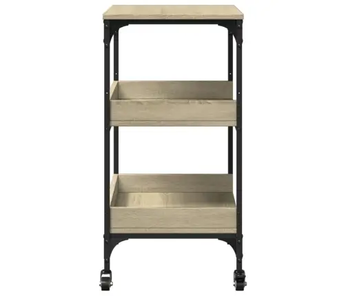 Köögikäru, Sonoma Tamm, 60 X 41 X 80,5 cm Tehispuit