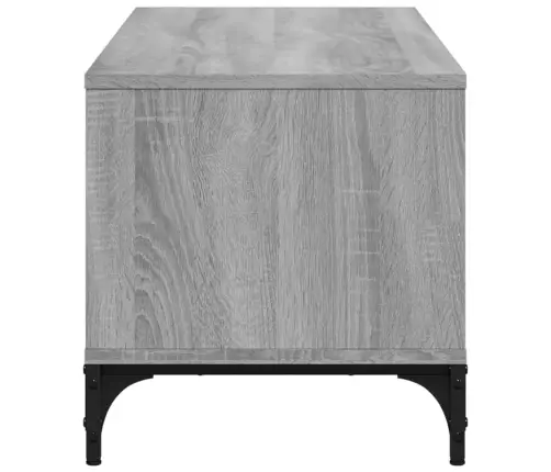 Telerikapp, Hall Sonoma Tamm, 102X40X41 cm Tehispuit Ja Teras