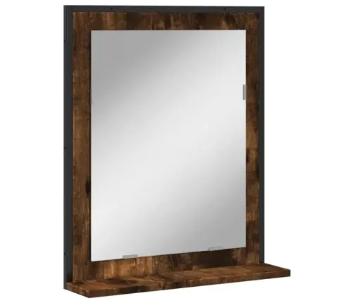 Vannasistabas Spogulis, Ozola, 50X12X60 Cm, Inženierijas Koks Vidaxl