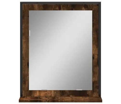 Vannasistabas Spogulis, Ozola, 50X12X60 Cm, Inženierijas Koks Vidaxl