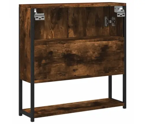 Vannasistabas Spoguļskapītis, Ozolkoka Krāsa, 60X16X60 Cm Vidaxl