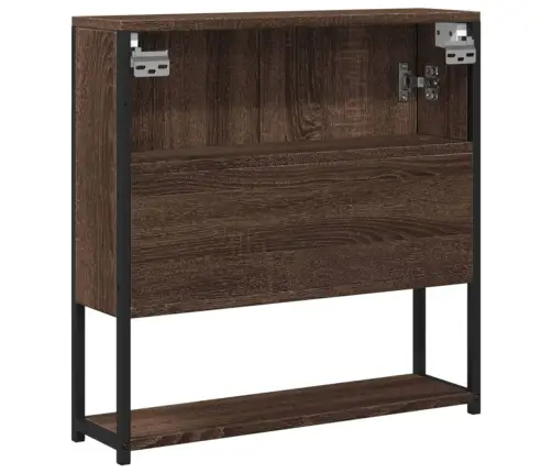 Vannitoa Peegelkapp, Pruun Tamm, 60 X 16 X 60 cm Tehispuit