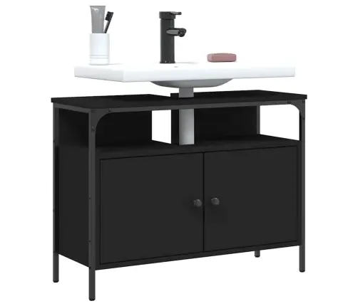 Valamukapp, Must, 80 X 30 X 60 cm Tehispuit