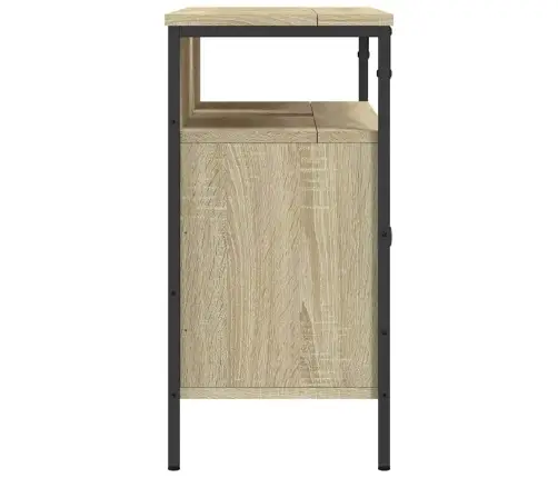 Izlietnes Skapītis, Koka Krāsa, 80X30X60 Cm, Inženierijas Koks Vidaxl