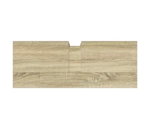 Izlietnes Skapītis, Koka Krāsa, 80X30X60 Cm, Inženierijas Koks Vidaxl