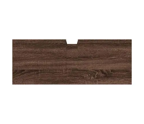 Izlietnes Skapītis, Brūns, 80X30X60 Cm, Inženierijas Koks Vidaxl