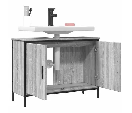 Valamukapp, Hall Sonoma Tamm, 80 X 30 X 60 cm Tehispuit