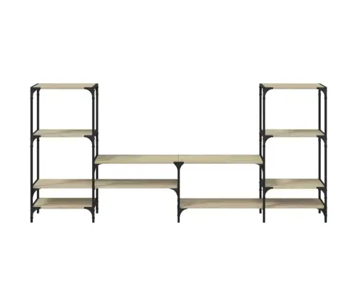 Televizoriaus Spintelė, Ąžuolo, 206,5X28,5X95cm Mediena