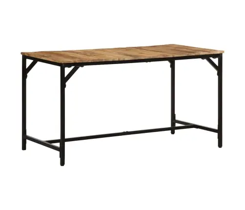 Valgomojo Stalas, 140X70X75cm Mango Medienos Masyvas
