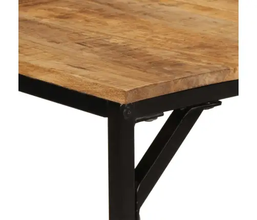 Valgomojo Stalas, 140X70X75cm Mango Medienos Masyvas