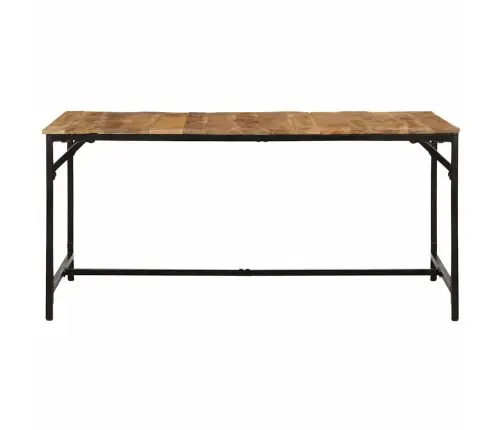 Valgomojo Stalas, 160X80X75cm Mango Medienos Masyvas