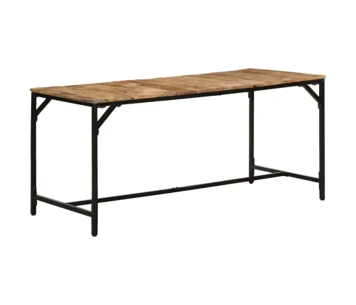 Valgomojo Stalas, 160X80X75cm Mango Medienos Masyvas