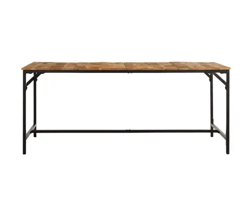 Valgomojo Stalas, 180X90X75cm Mango Medienos Masyvas