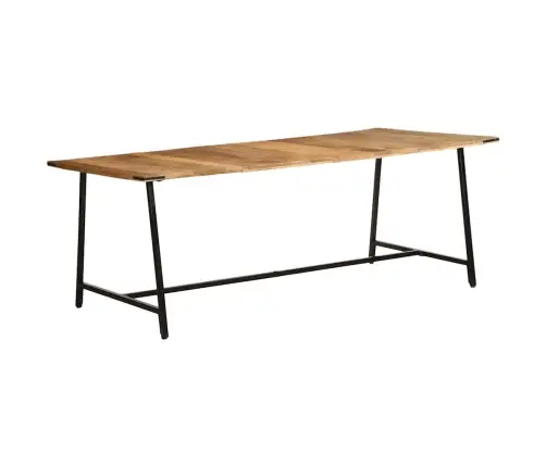 Virtuves Galds, 200X100X75 Cm, Mango Masīvkoks Vidaxl