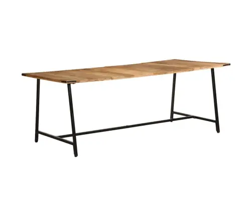 Virtuves Galds, 200X100X75 Cm, Mango Masīvkoks Vidaxl