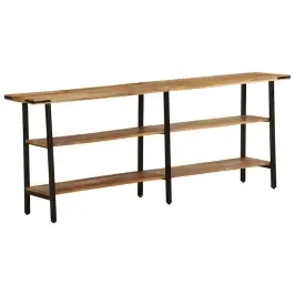 Konsoles Galdiņš, 180X35X70 Cm, Mango Masīvkoks Vidaxl