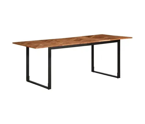 Söögilaud, 200 X 100 X 75 cm Akaatsiapuit