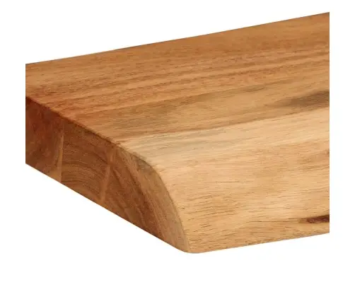 Sieninės Lentynos, 2Vnt., 80X20X3,5cm Akacijos Masyvas