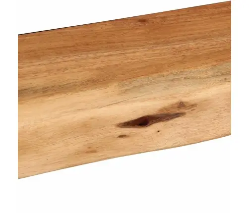 Sieninės Lentynos, 2Vnt., 80X20X3,5cm Akacijos Masyvas