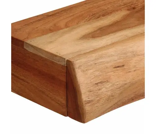 Seinariiulid 2 Tk, 60X17X8 cm Toekas Akaatsiapuit