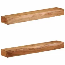 Seinariiulid 2 Tk, 80X17X8 cm Toekas Akaatsiapuit