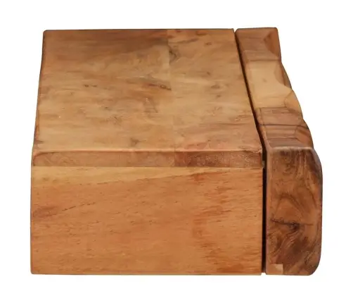 Seinariiulid 2 Tk, 80X17X8 cm Toekas Akaatsiapuit Seinariiulid 2 Tk, 80X17X8 cm Toekas Akaatsiapuit