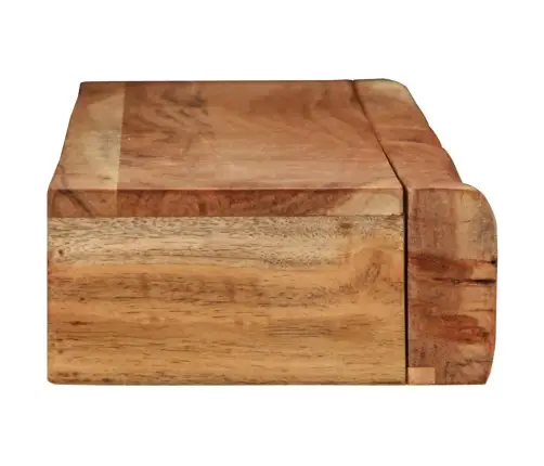 Sienas Plaukti, 2 Gab., 100X17X8 Cm, Akācijas Masīvkoks Vidaxl