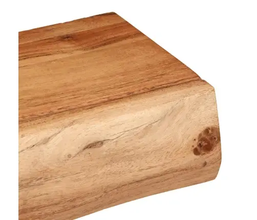 Sienas Plaukti, 2 Gab., 100X17X8 Cm, Akācijas Masīvkoks Vidaxl