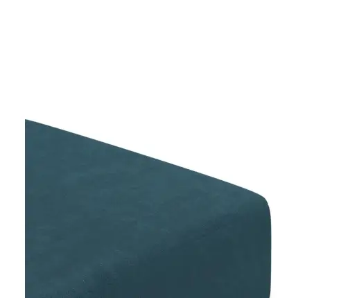 2-Vietīga Dīvāngulta, Zils Samts Vidaxl