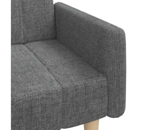 Dvivietė Sofa-Lova, Šviesiai Pilkos Spalvos, Audinys