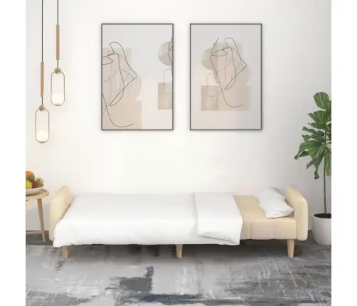 2-Kohaline Diivanvoodi, Kreemjas, Kangas