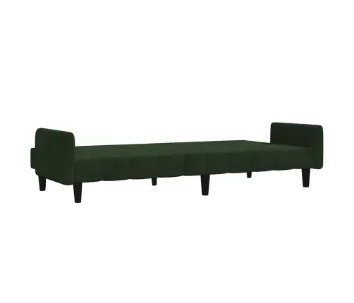 Dvivietė Sofa-Lova, Tamsiai Žalios Spalvos, Aksomas