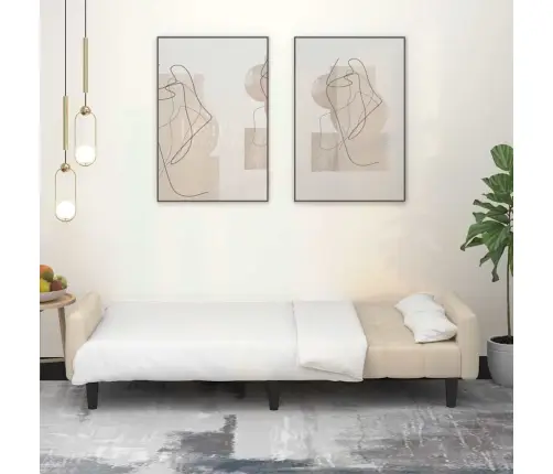 2-Kohaline Diivanvoodi, Kreemjas, Samet