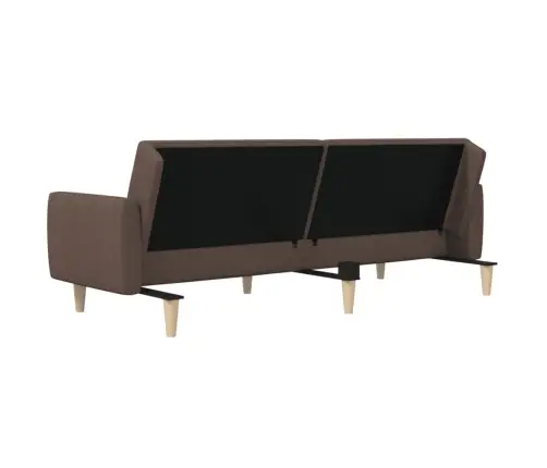 Dvivietė Sofa-Lova, Taupe Spalvos, Audinys