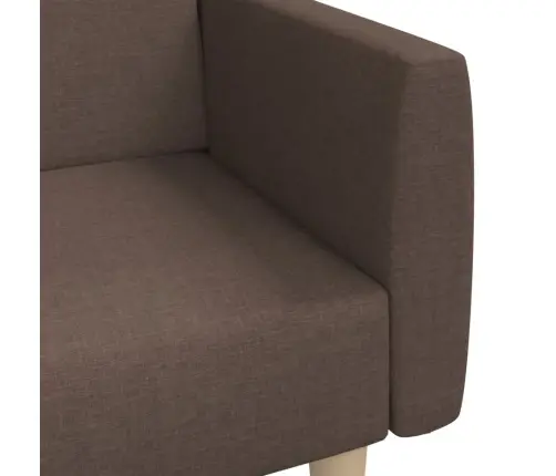 Dvivietė Sofa-Lova, Taupe Spalvos, Audinys