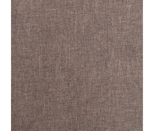 2-Vietīga Dīvāngulta Ar Diviem Spilveniem, Pelēkbrūns Audums Vidaxl