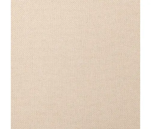 Dvivietė Sofa-Lova Su Dvejomis Pagalvėmis, Kreminė, Audinys